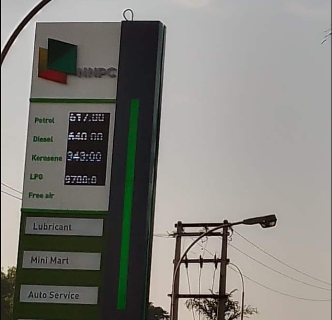 NNPCL blames market realities for hike in petrol price to N617